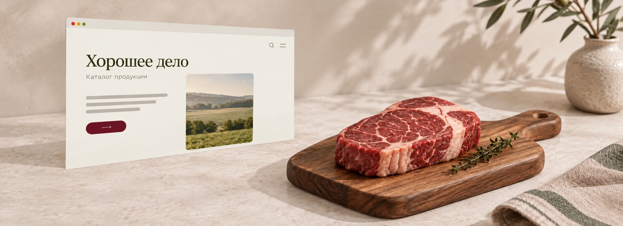 Хорошее дело — корпоративный сайт и каталог продукции
